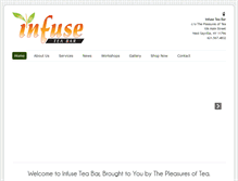 Tablet Screenshot of infuseteabarny.com
